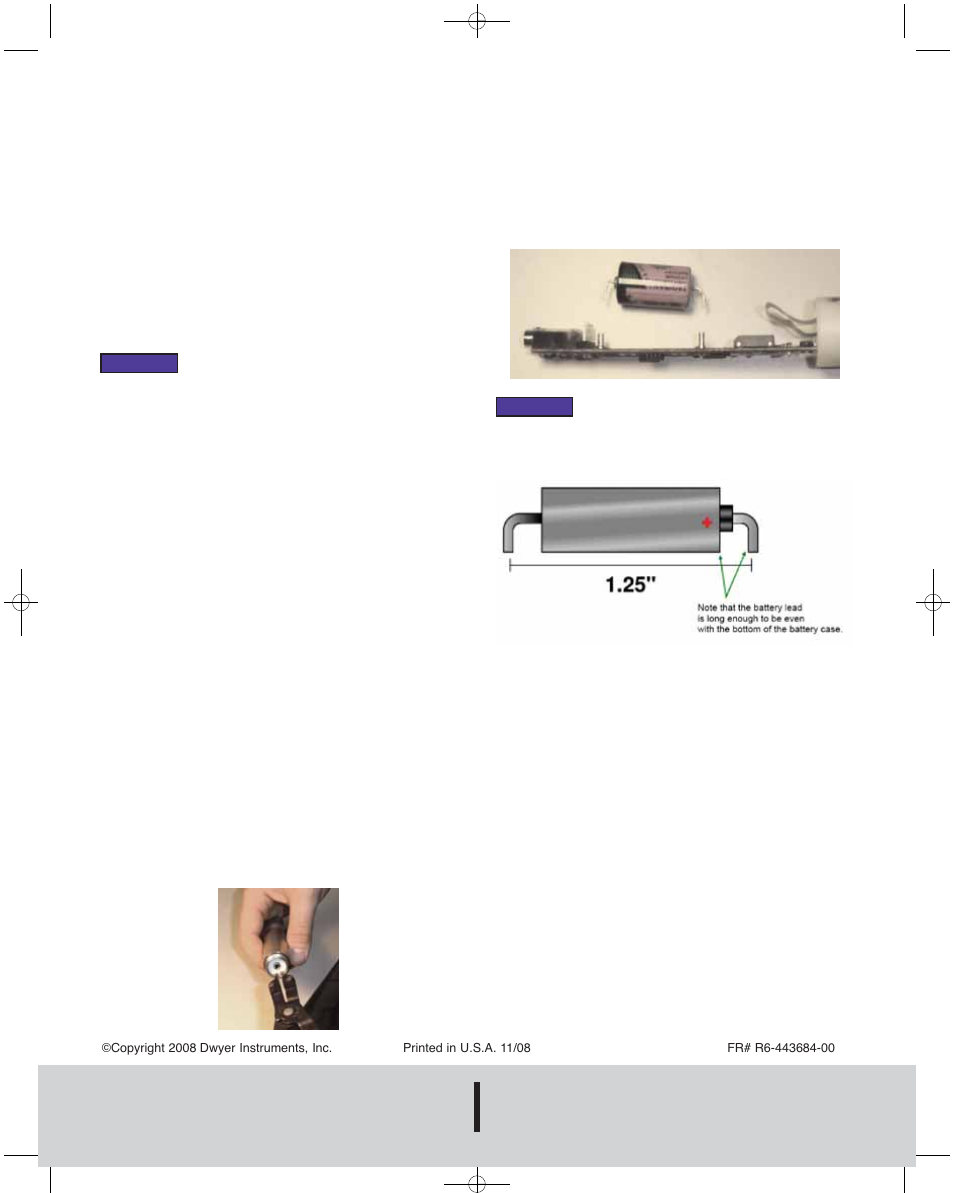 Dwyer instruments, inc | Dwyer LDL2-030 User Manual | Page 2 / 2