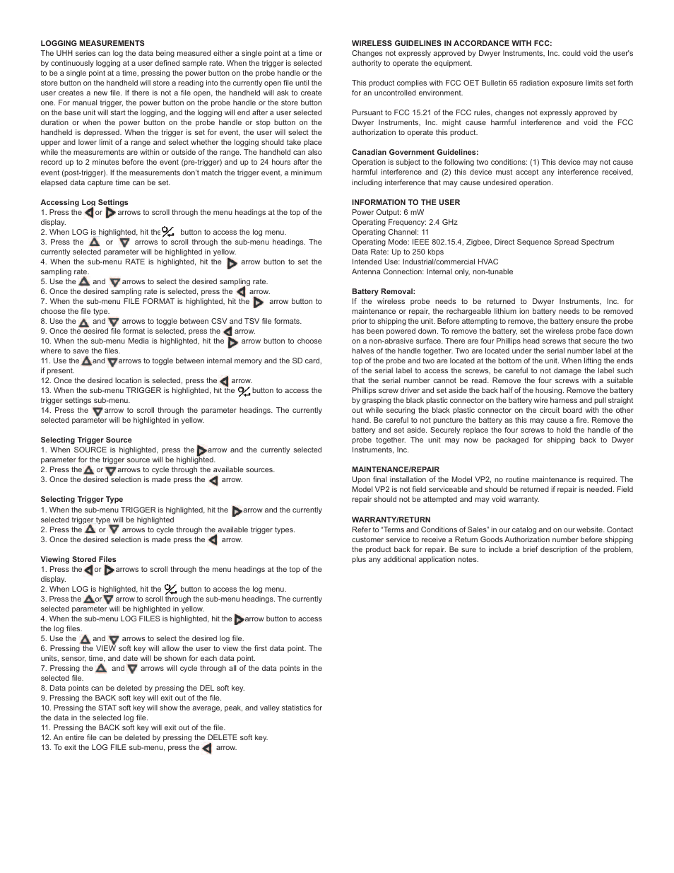 Dwyer VP2 User Manual | Page 3 / 4