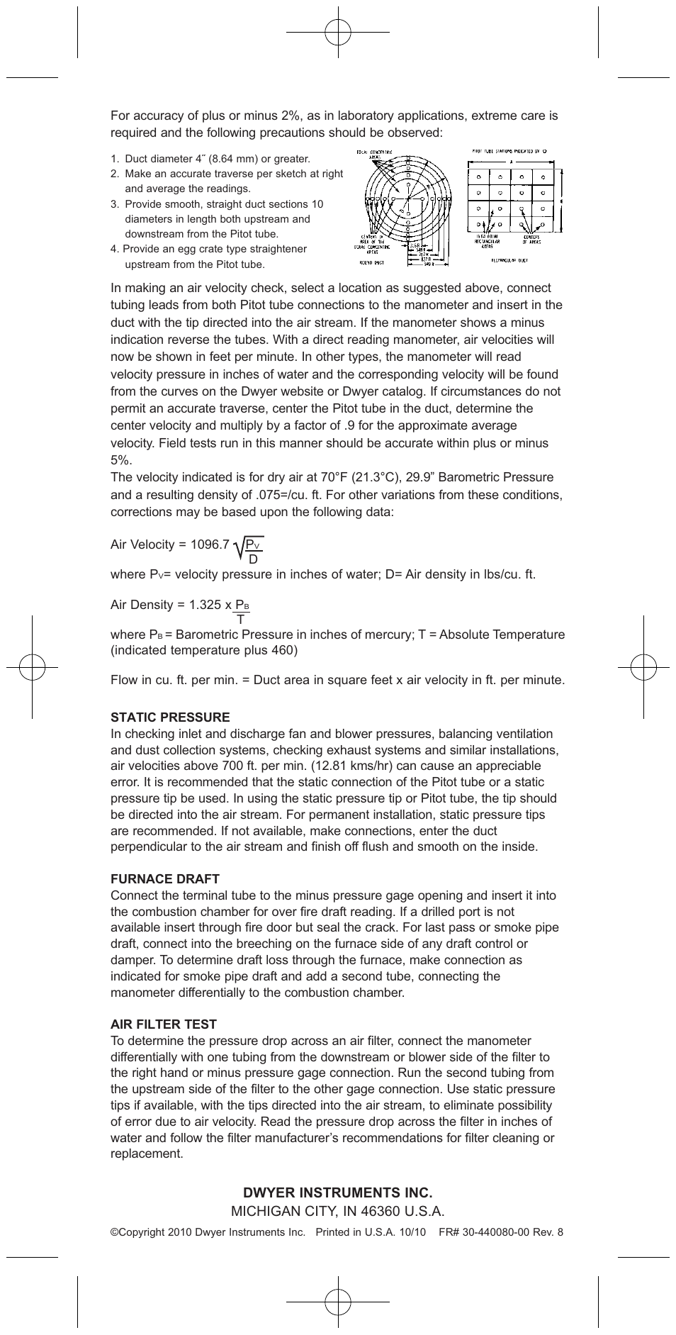 Dwyer 400 User Manual | Page 2 / 2