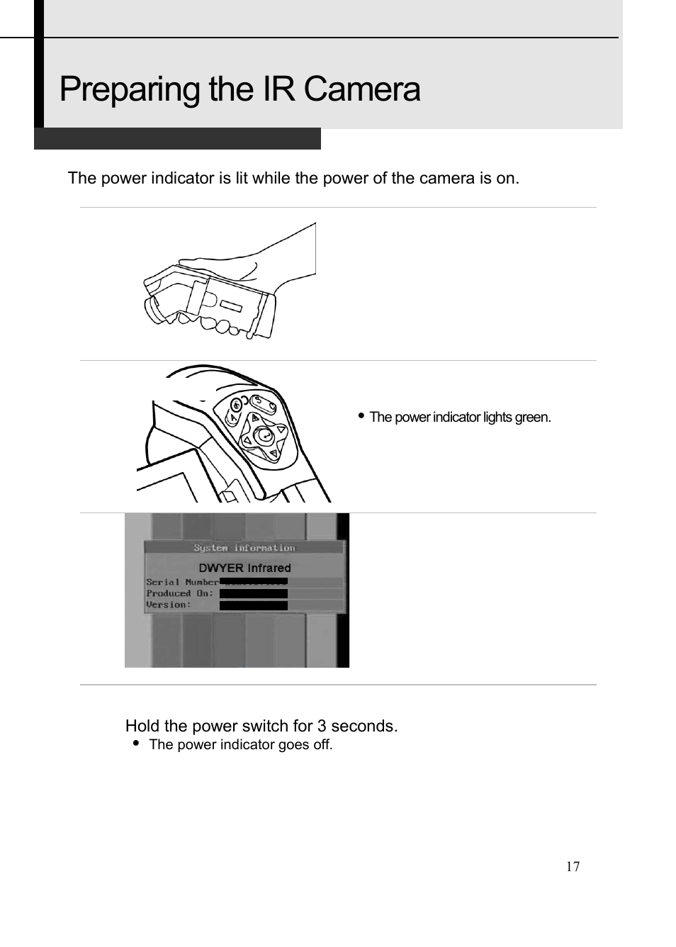 Preparing the ir camera | Dwyer TIC User Manual | Page 18 / 82