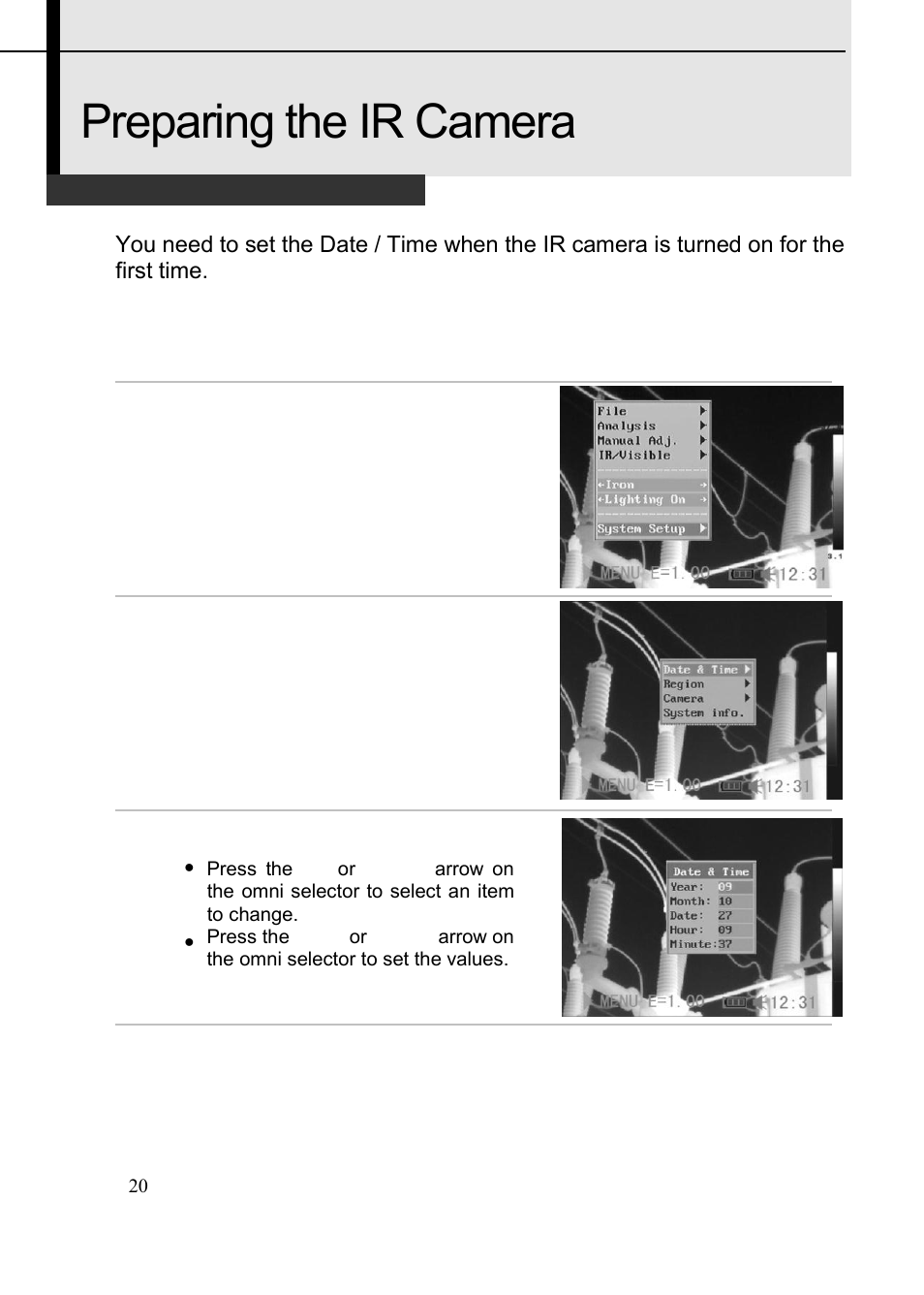 Preparing the ir camera | Dwyer TIC User Manual | Page 21 / 82