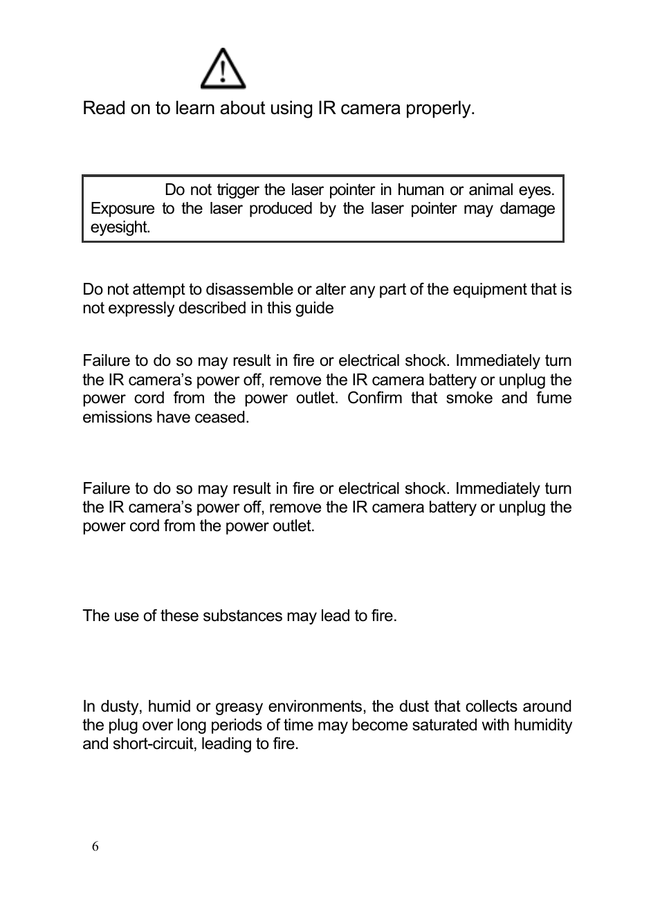 Warnings | Dwyer TIC User Manual | Page 7 / 82