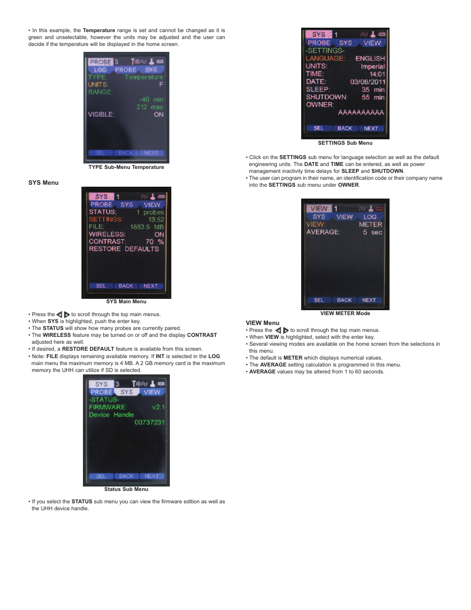 Dwyer UHH User Manual | Page 4 / 8