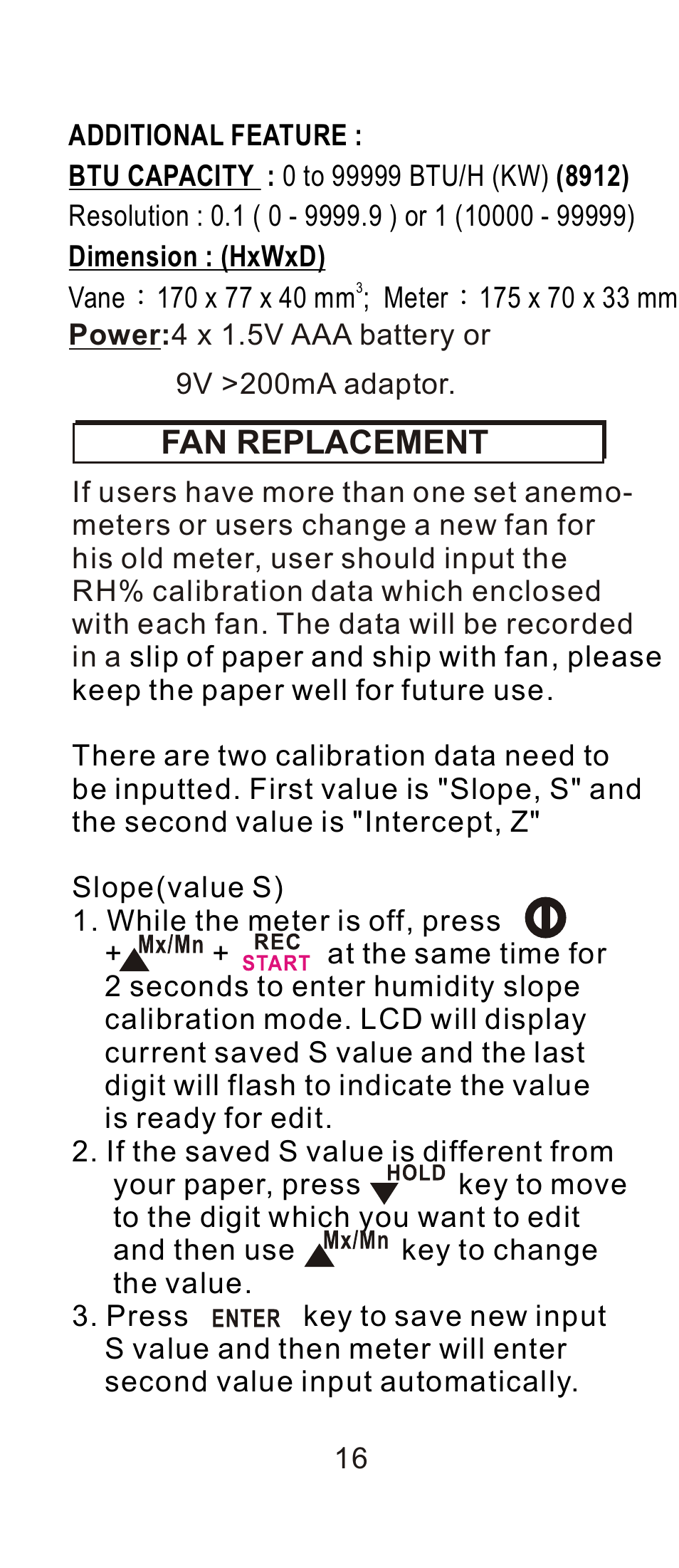 Fan replacement | Dwyer 8912 User Manual | Page 17 / 20