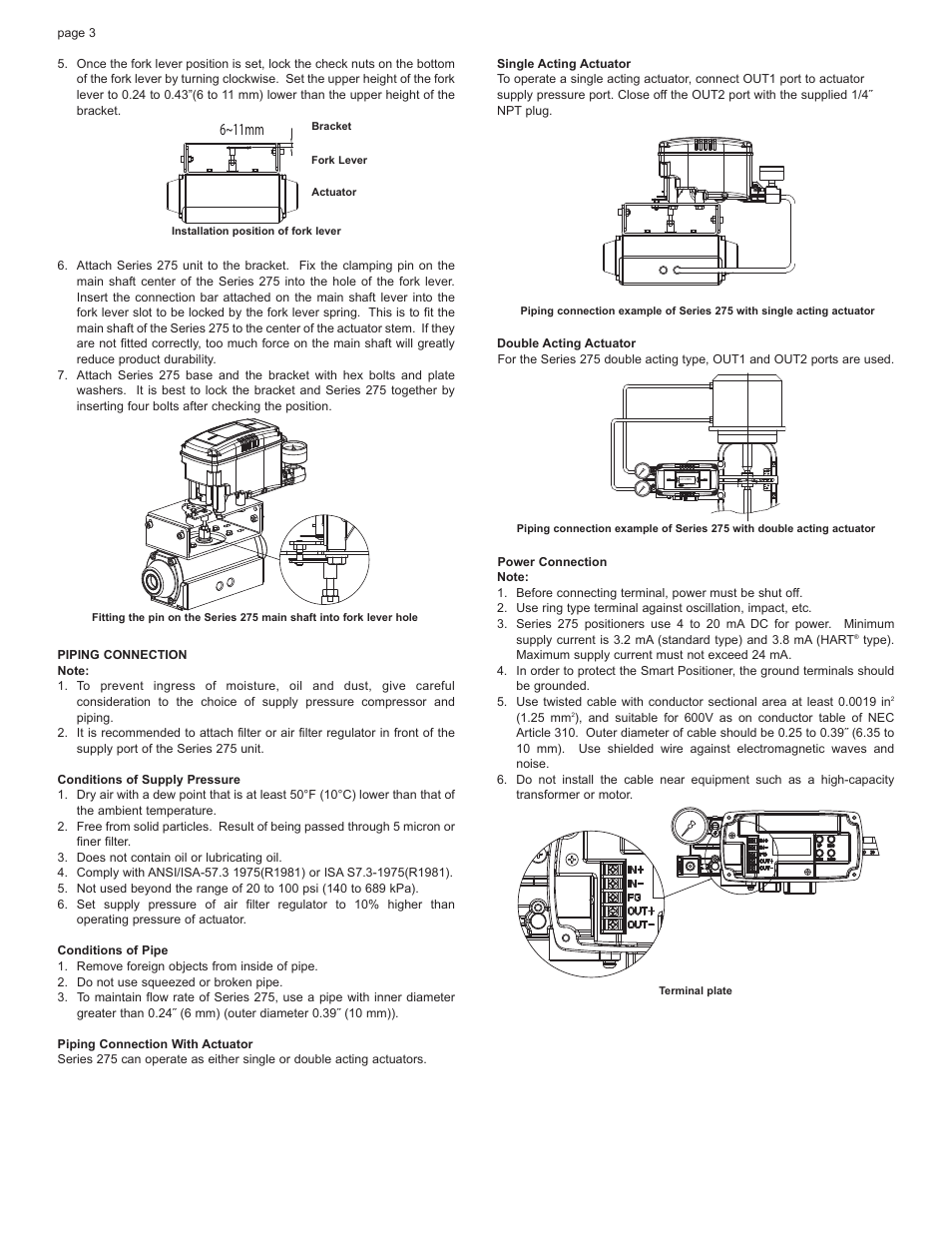 6~11mm | Dwyer 275 User Manual | Page 3 / 10