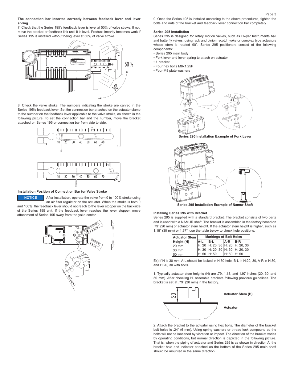 Dwyer 295 User Manual | Page 3 / 10
