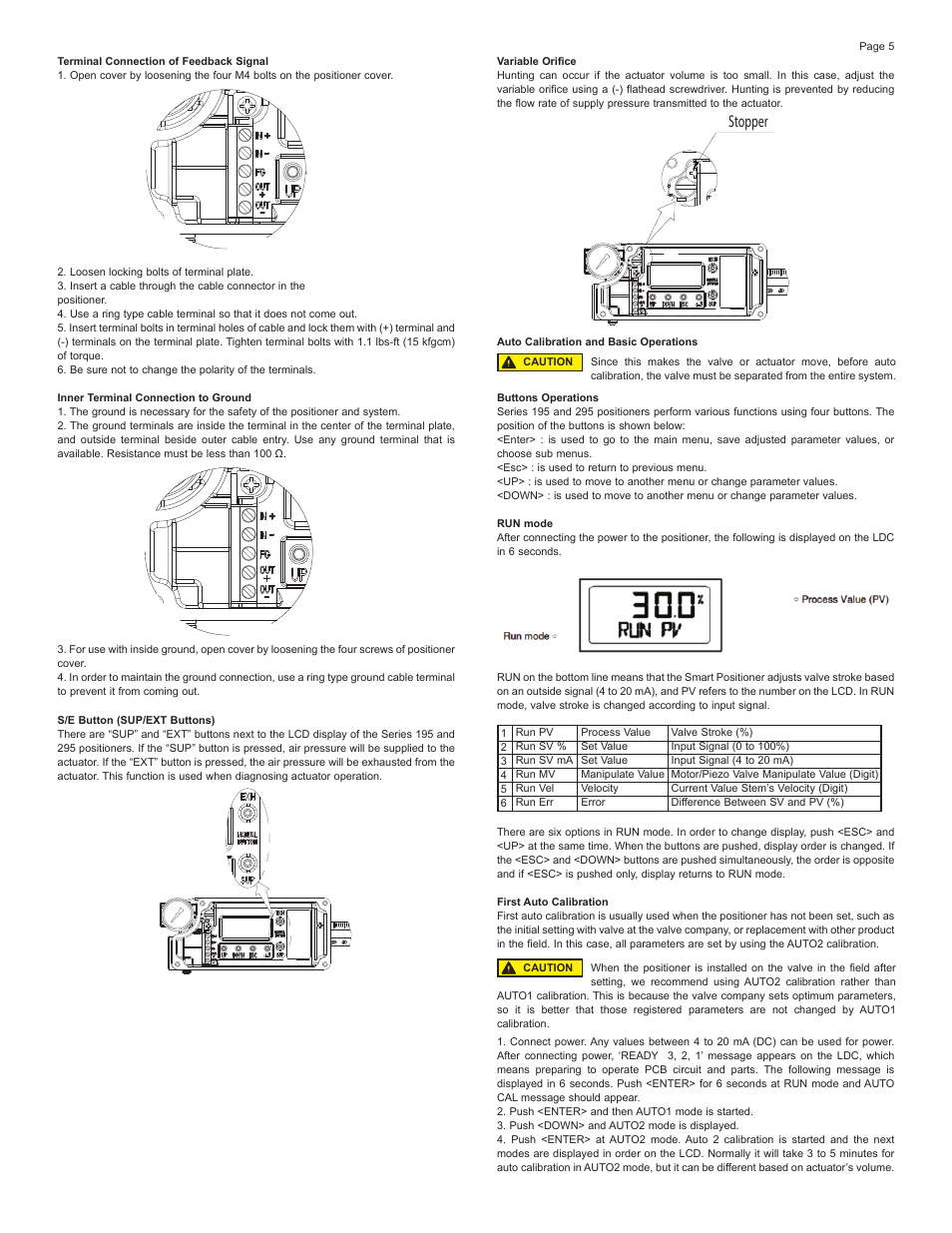 Stopper | Dwyer 295 User Manual | Page 5 / 10