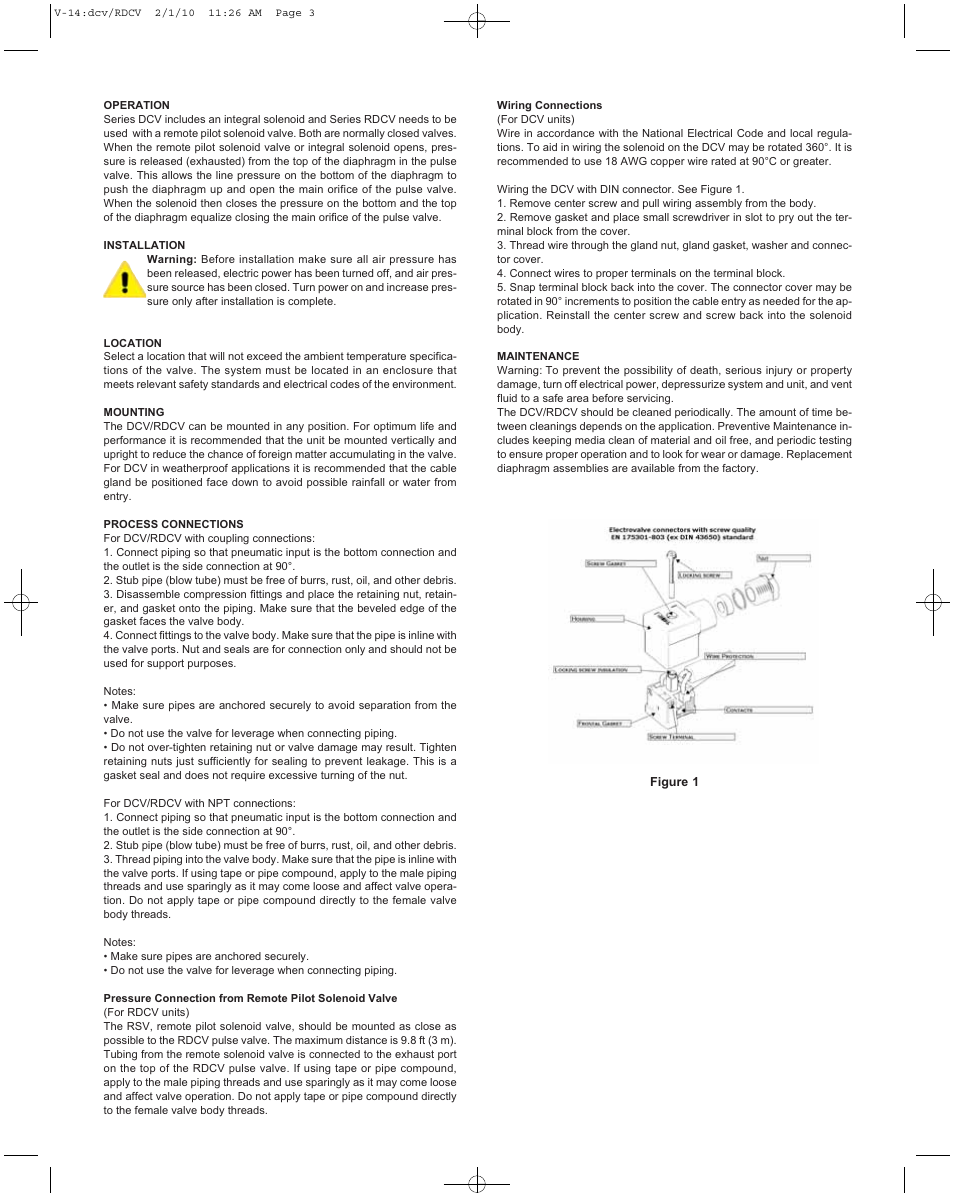 Dwyer RDCV User Manual | Page 3 / 4