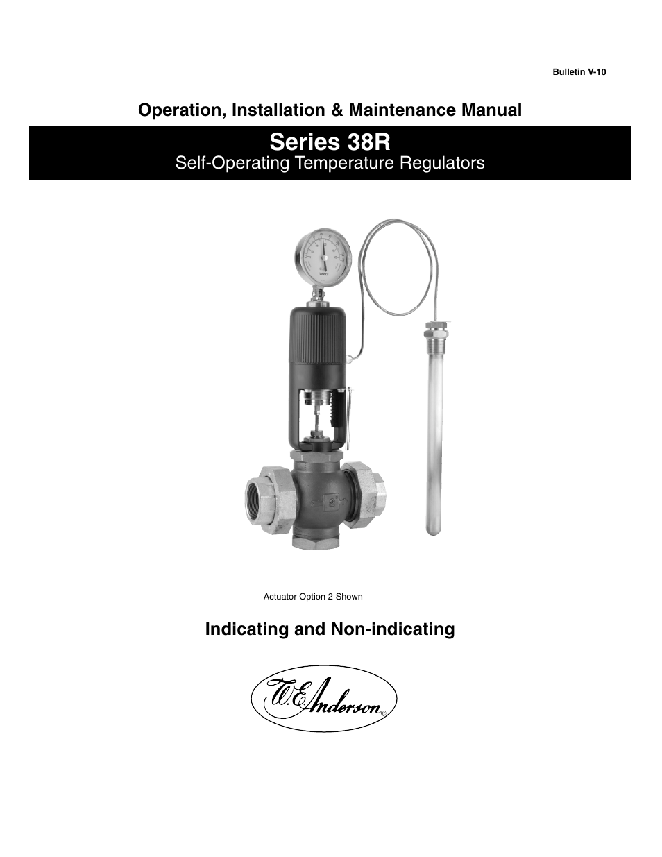 Dwyer 38R User Manual | 24 pages