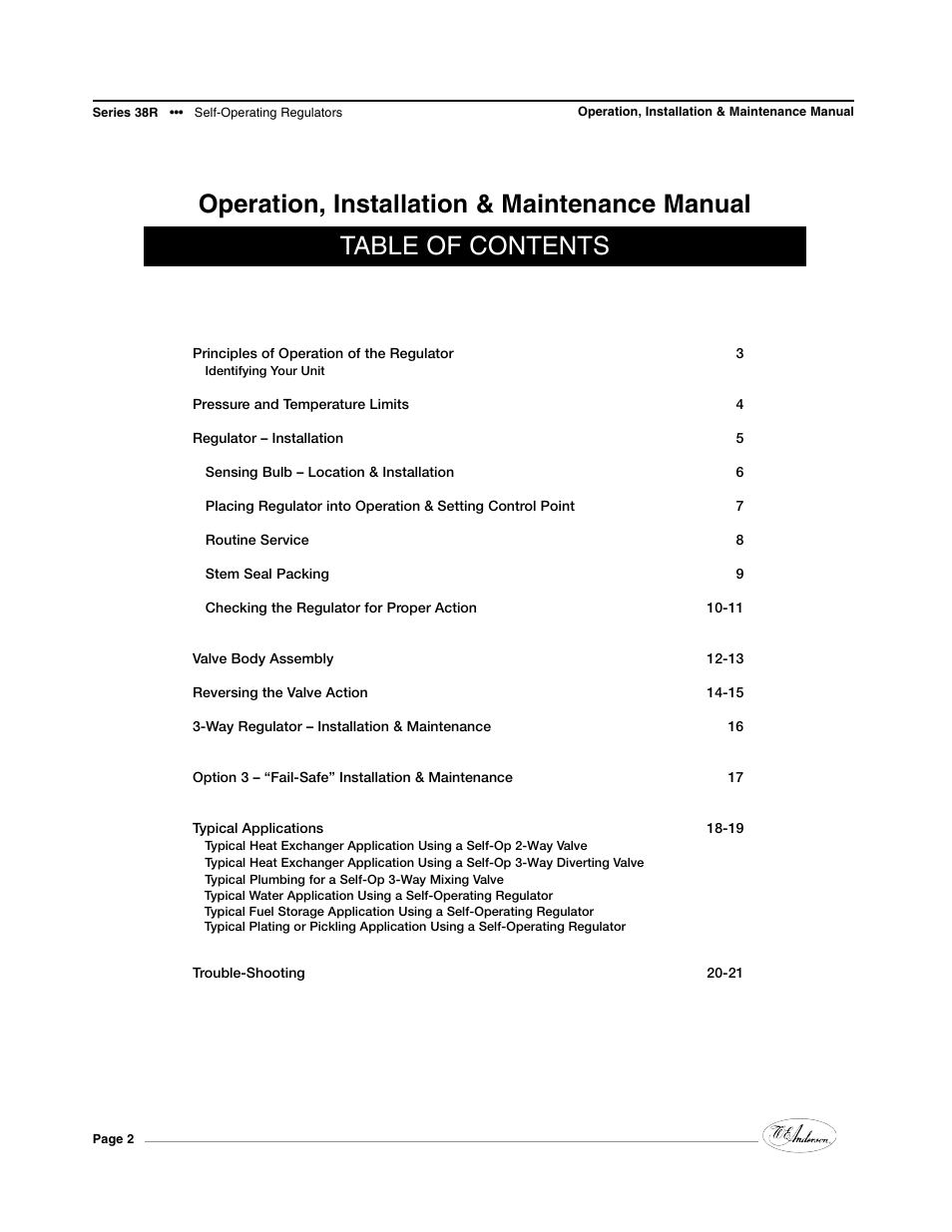 Dwyer 38R User Manual | Page 2 / 24