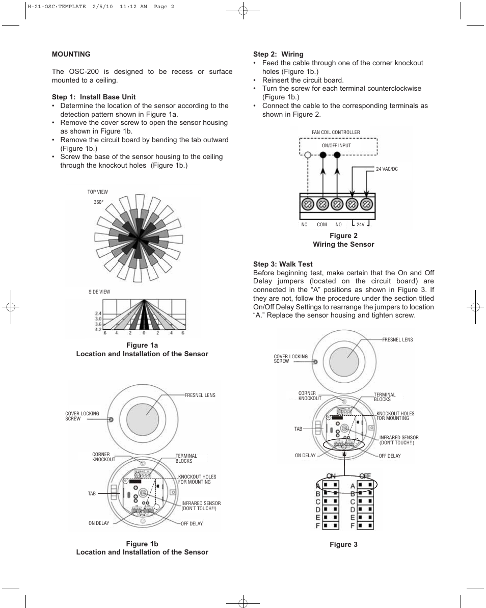 Dwyer OSC-200 User Manual | Page 2 / 4