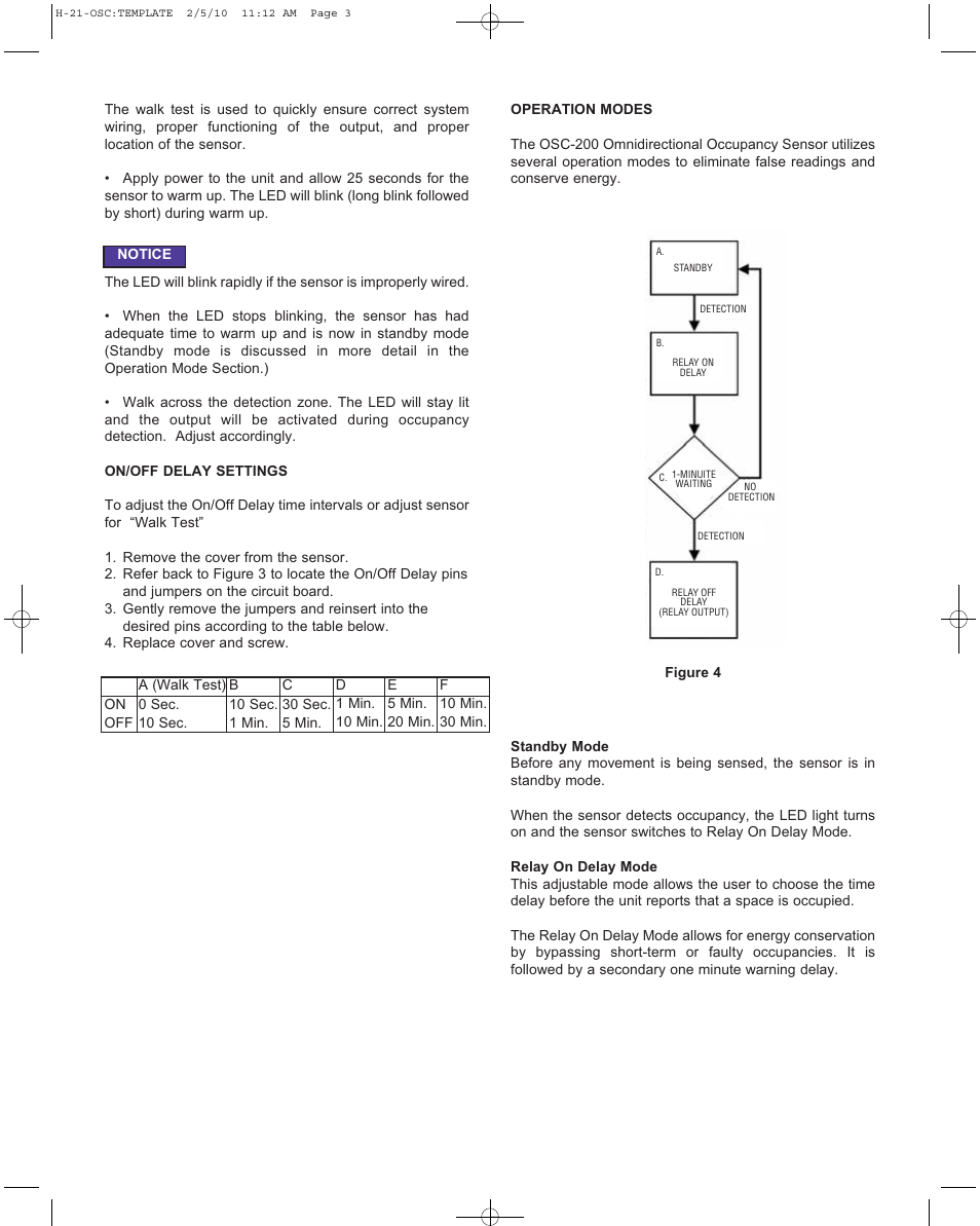 Dwyer OSC-200 User Manual | Page 3 / 4
