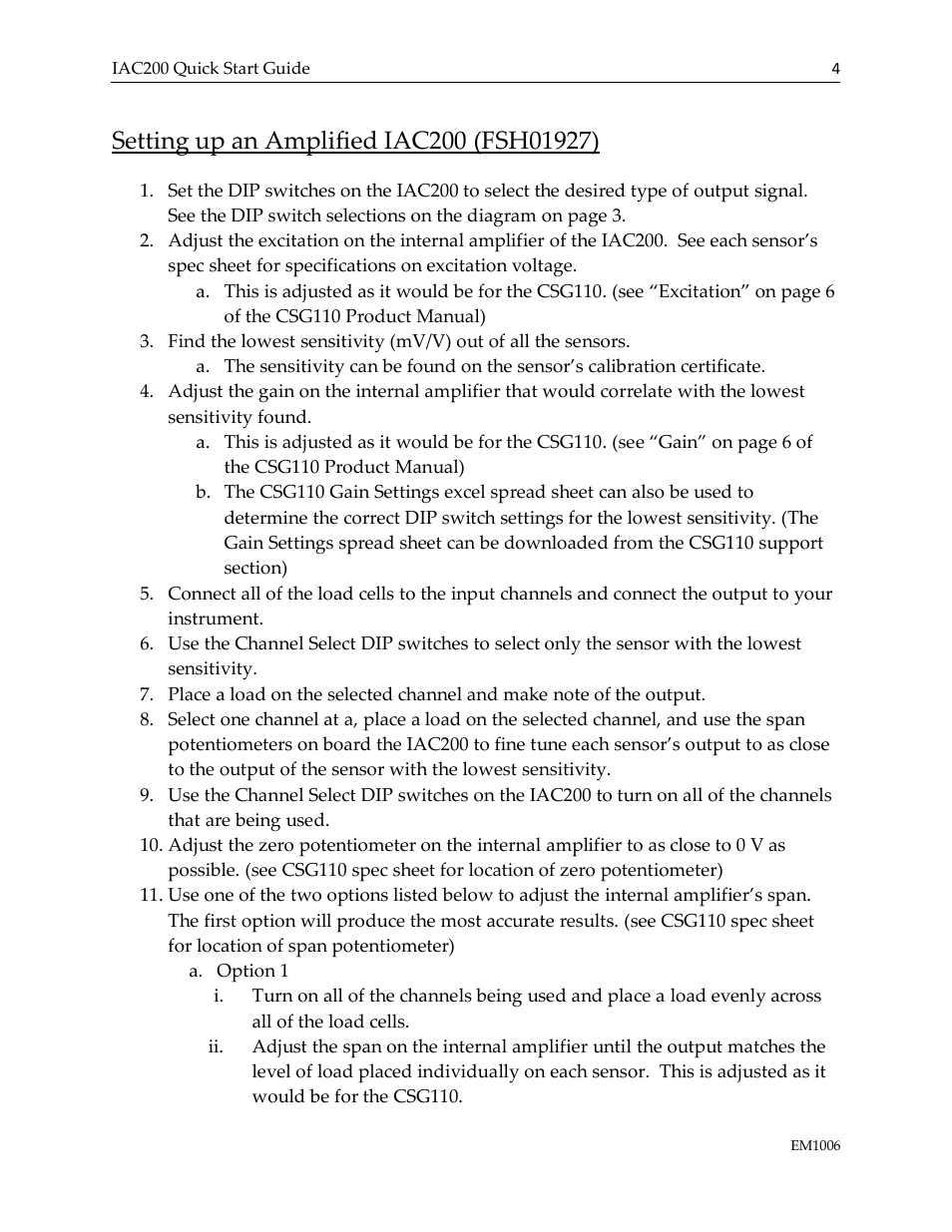 FUTEK IAC200 Junction Box User Manual | Page 4 / 5