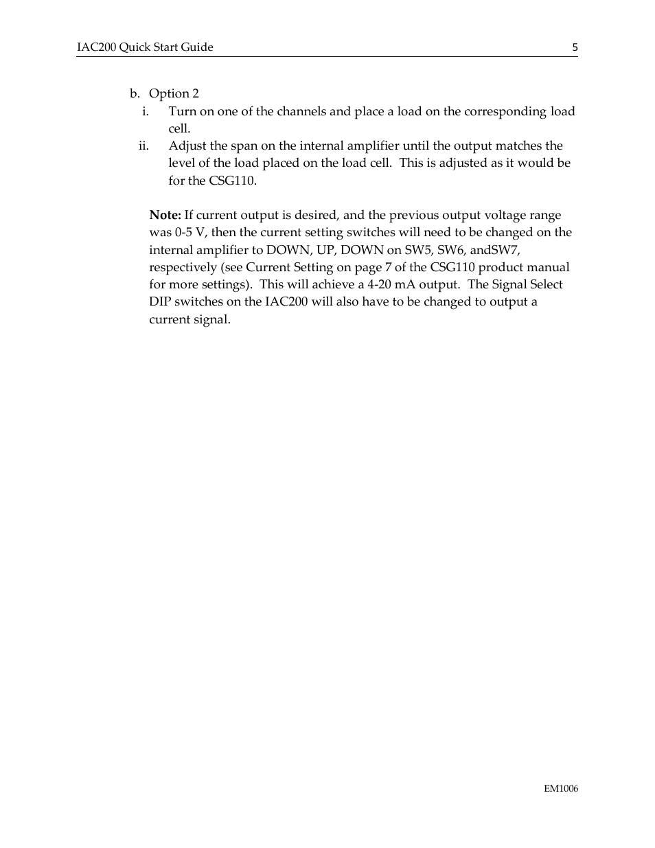 FUTEK IAC200 Junction Box User Manual | Page 5 / 5