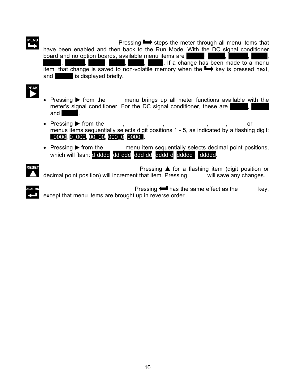FUTEK IPM500 (D500) Digital Display User Manual | Page 10 / 56