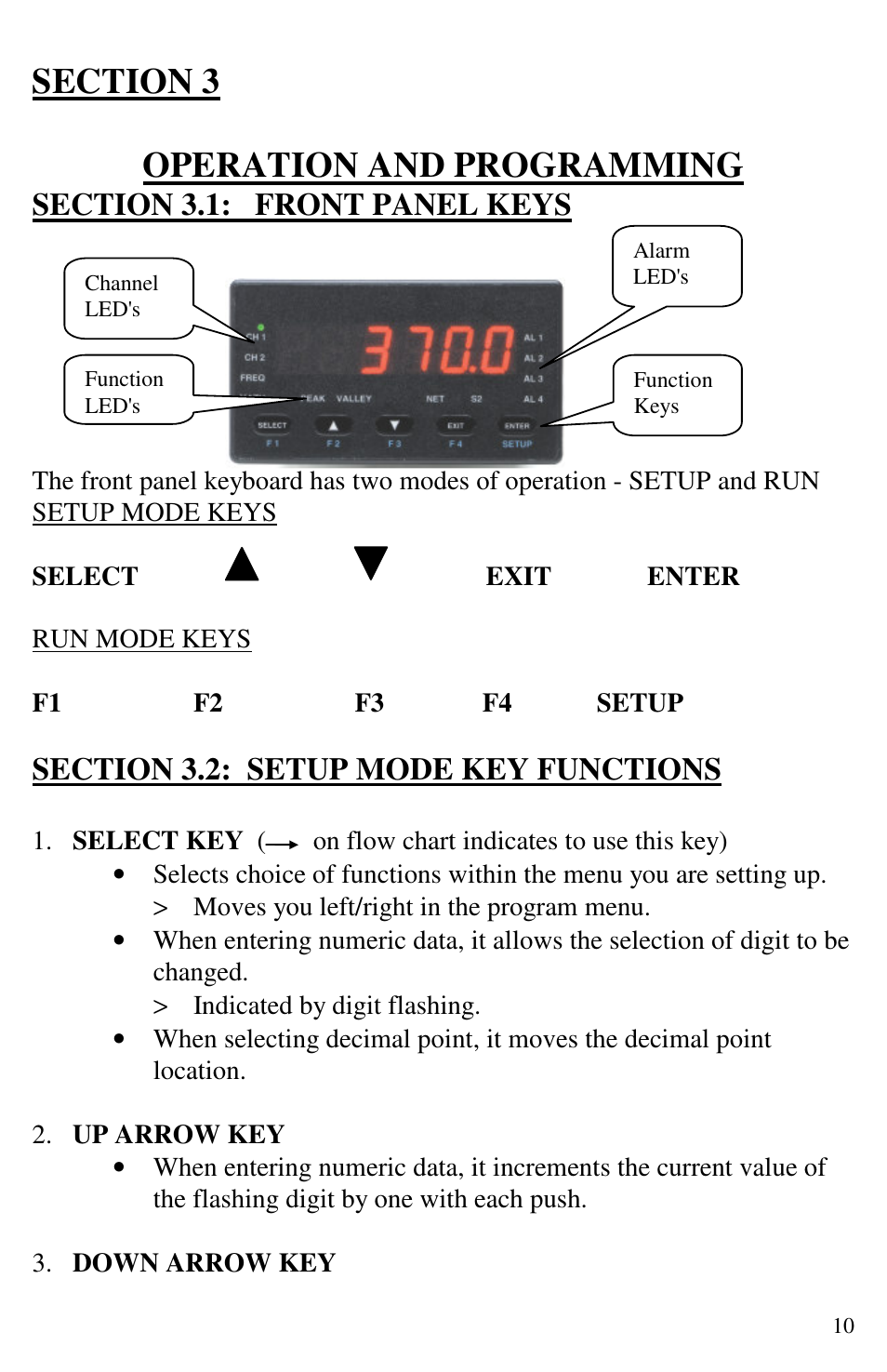 FUTEK IPM52x (D520) Digital Display User Manual | Page 11 / 32