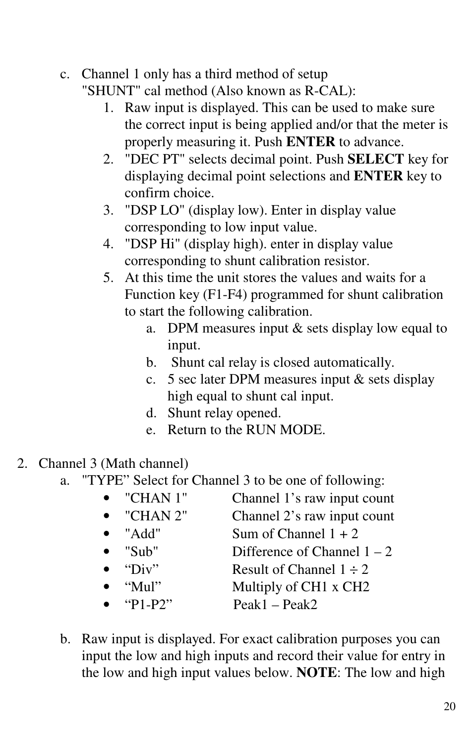 FUTEK IPM52x (D520) Digital Display User Manual | Page 21 / 32