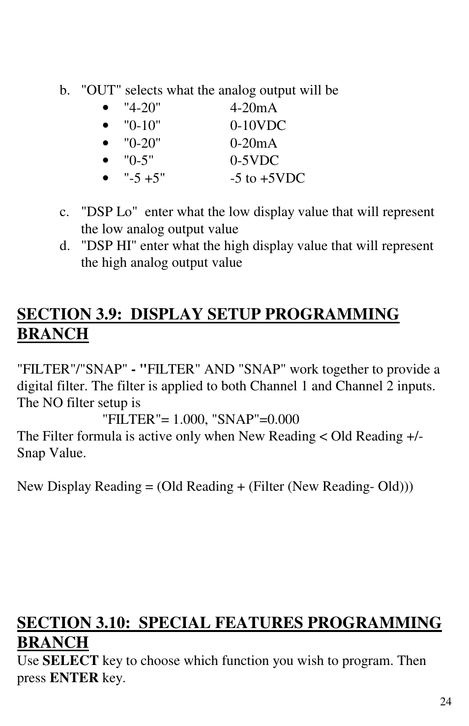 FUTEK IPM52x (D520) Digital Display User Manual | Page 25 / 32