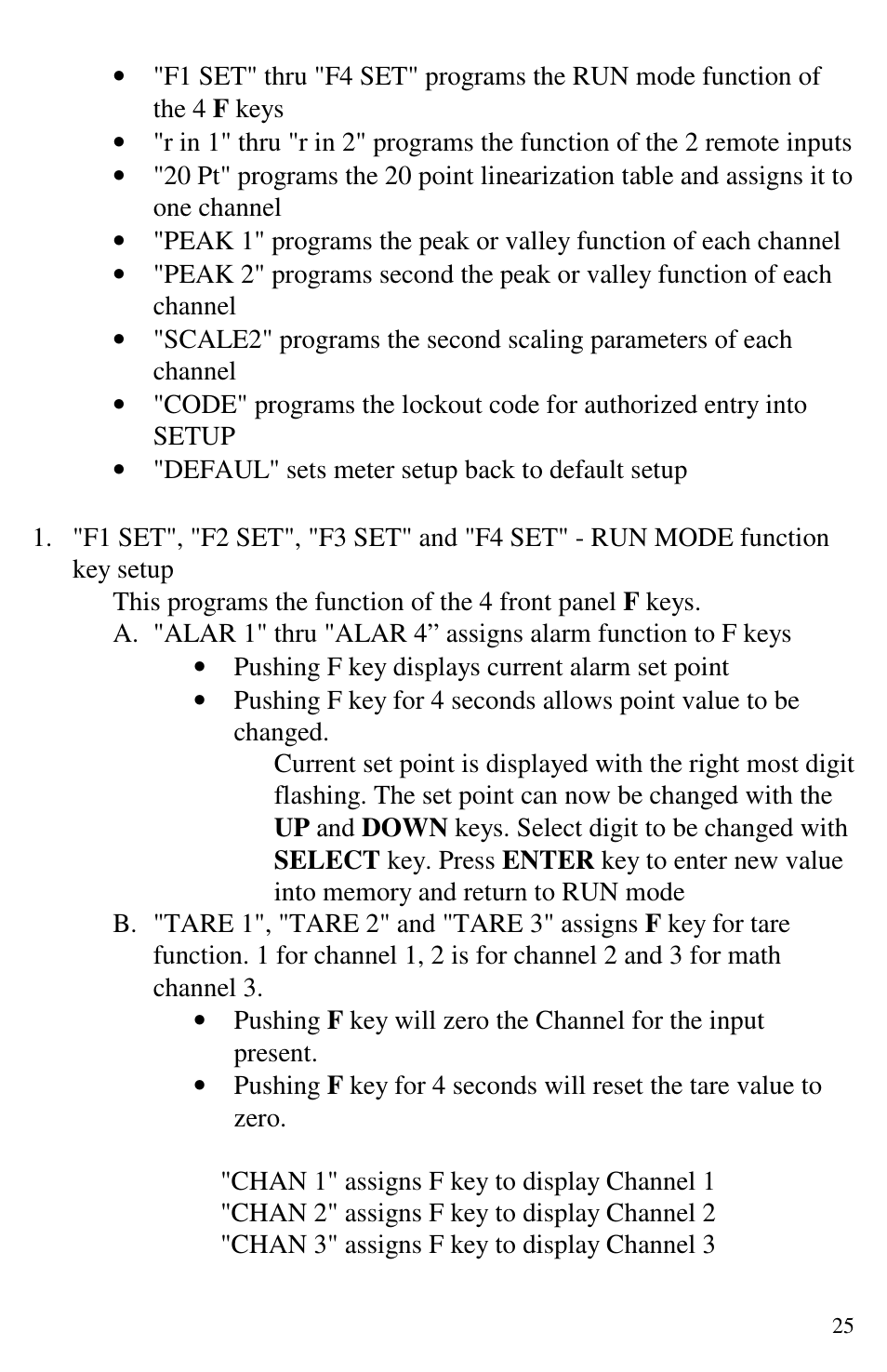FUTEK IPM52x (D520) Digital Display User Manual | Page 26 / 32