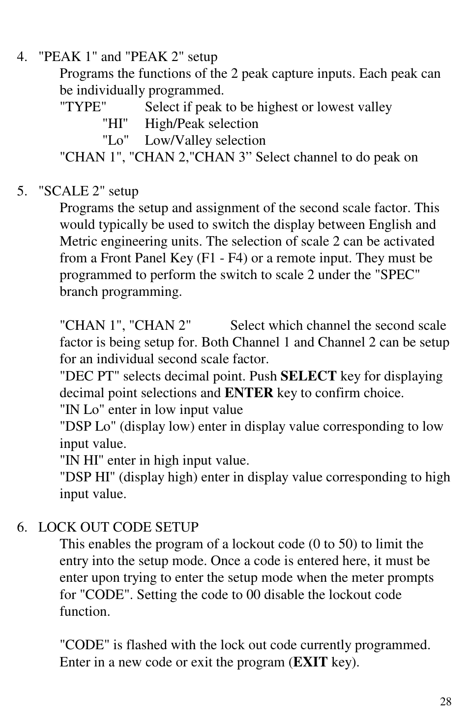 FUTEK IPM52x (D520) Digital Display User Manual | Page 29 / 32