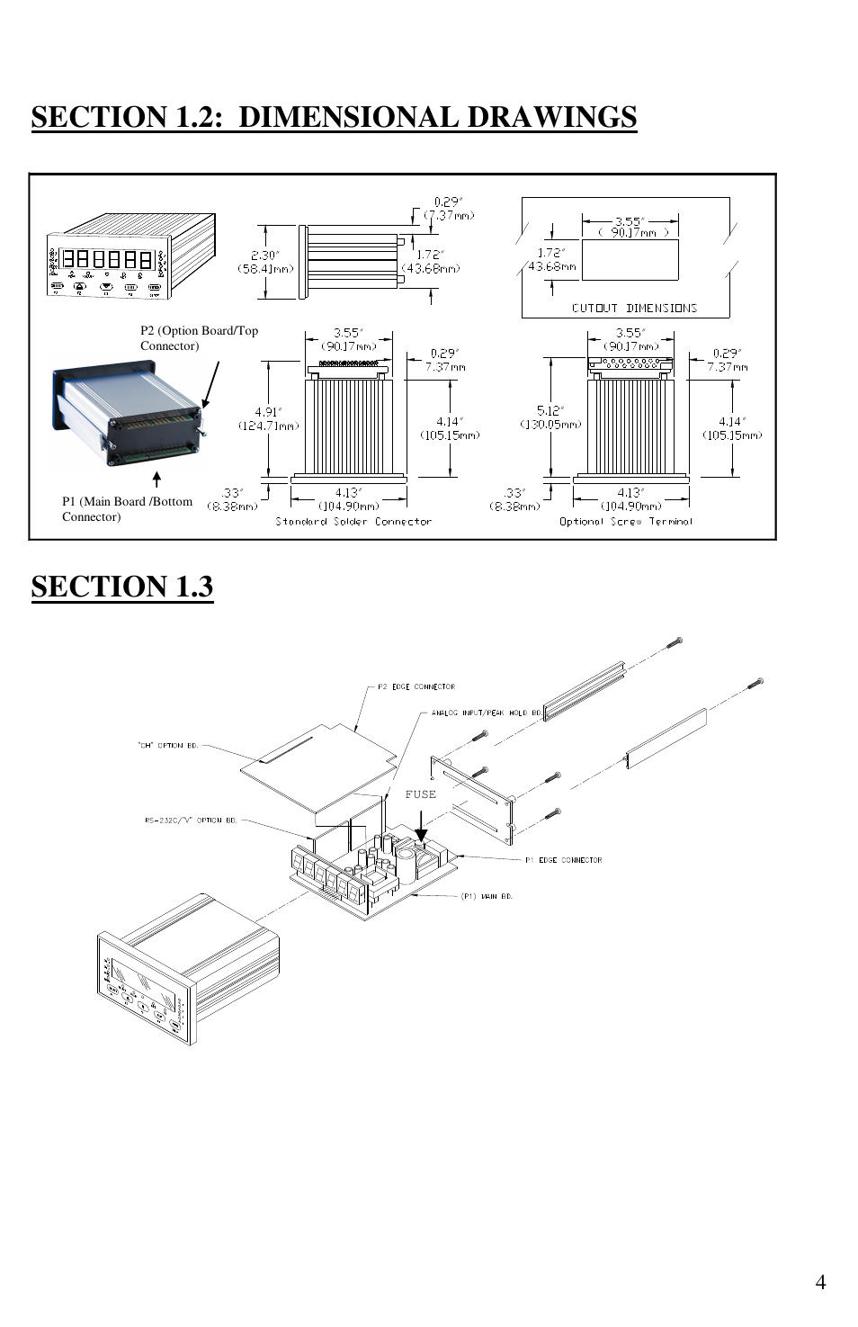 FUTEK IPM52x (D520) Digital Display User Manual | Page 5 / 32