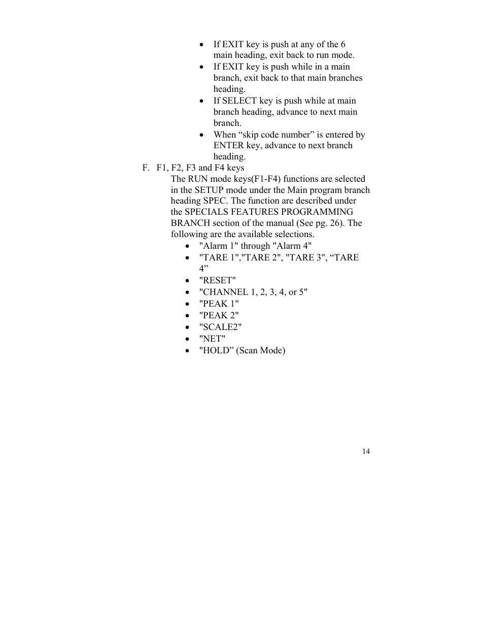 FUTEK IPM52x (D520) Digital Display User Manual | Page 15 / 33