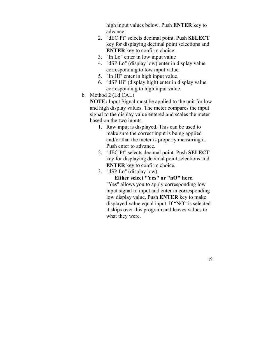 FUTEK IPM52x (D520) Digital Display User Manual | Page 20 / 33