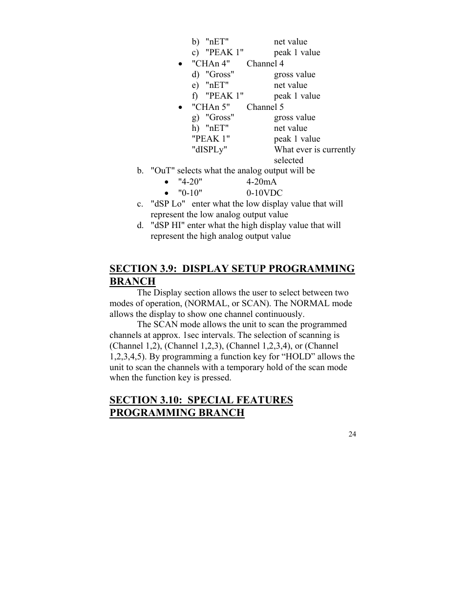 FUTEK IPM52x (D520) Digital Display User Manual | Page 25 / 33