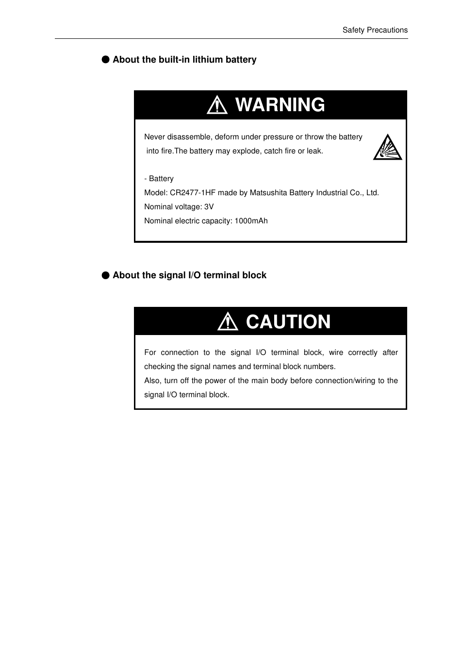 Warning, Caution | FUTEK IPM600 (D610) Digital Display User Manual | Page 4 / 136