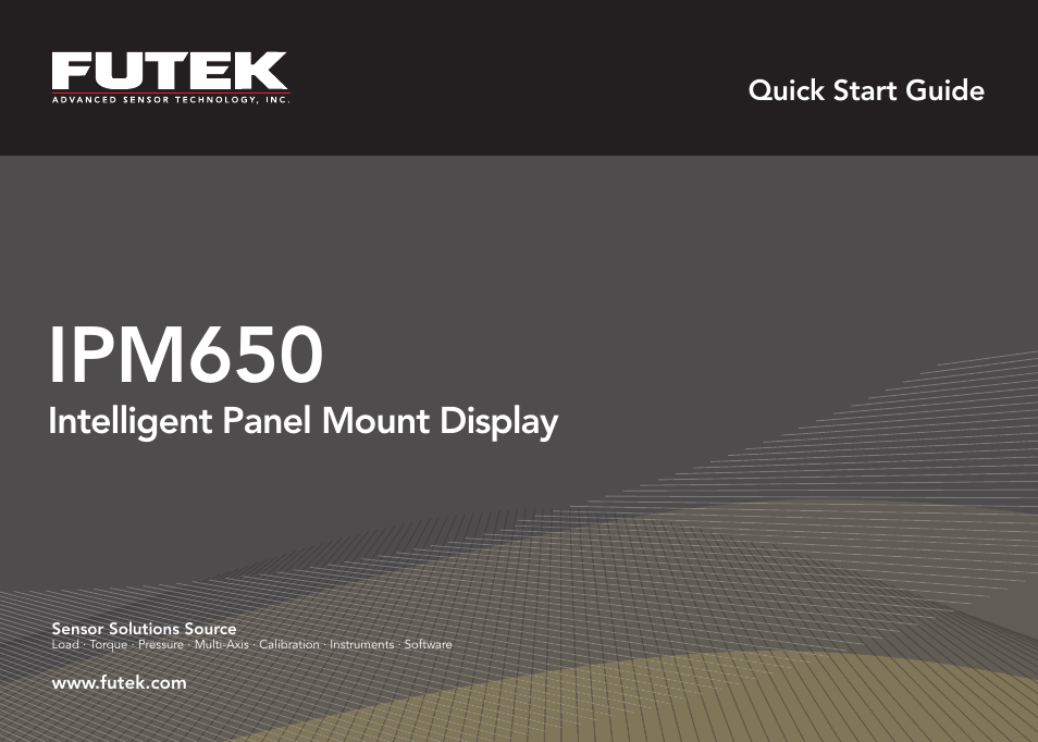 FUTEK IPM650 Series User Manual | 24 pages