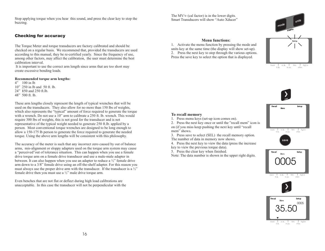 FUTEK IHH300 (D530) Digital Display User Manual | Page 10 / 23