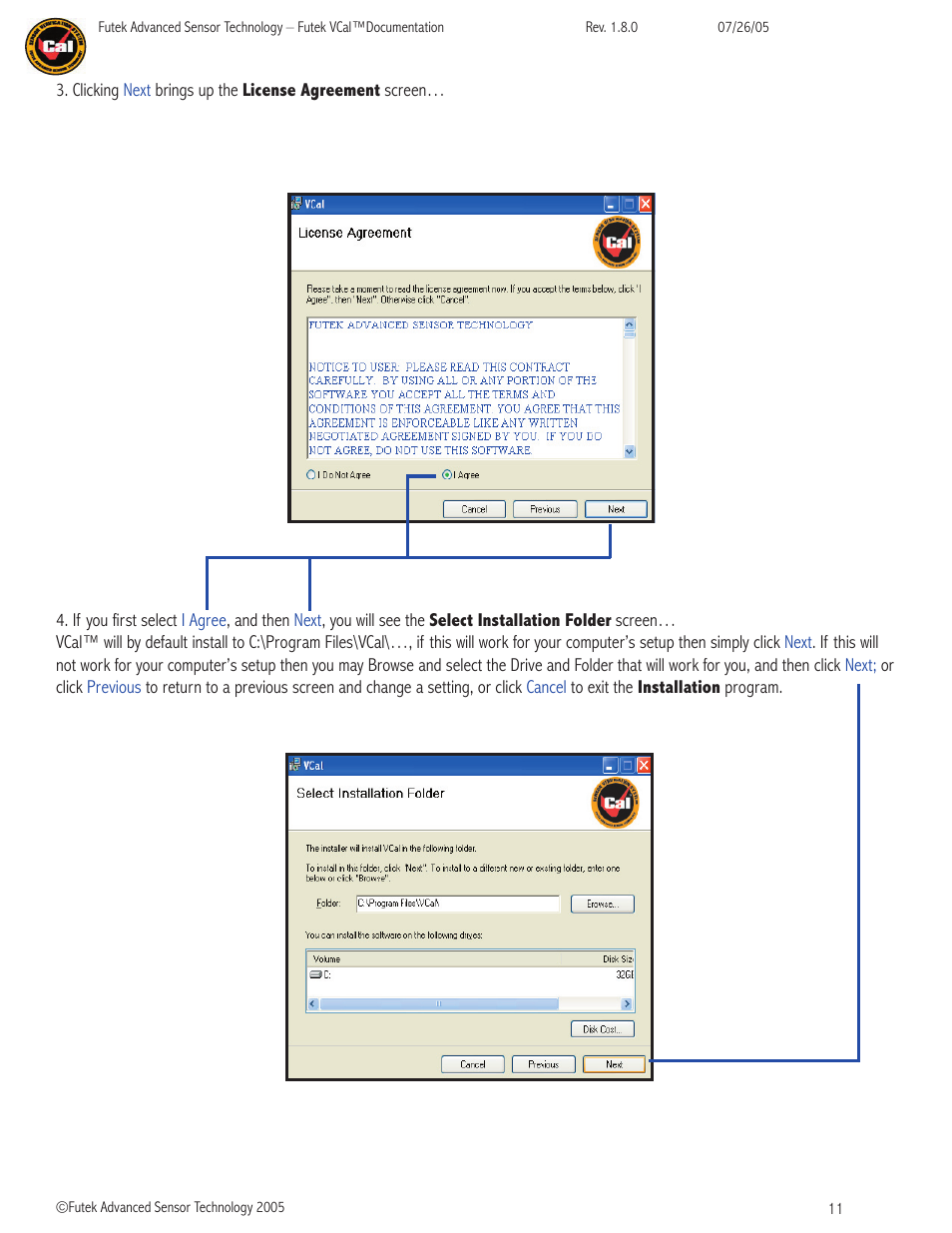 FUTEK VCal Sensor Verification User Manual | Page 11 / 65