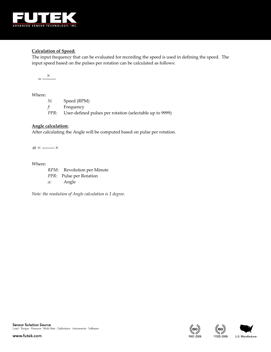 FUTEK IHH500 Series User Manual | Page 22 / 127