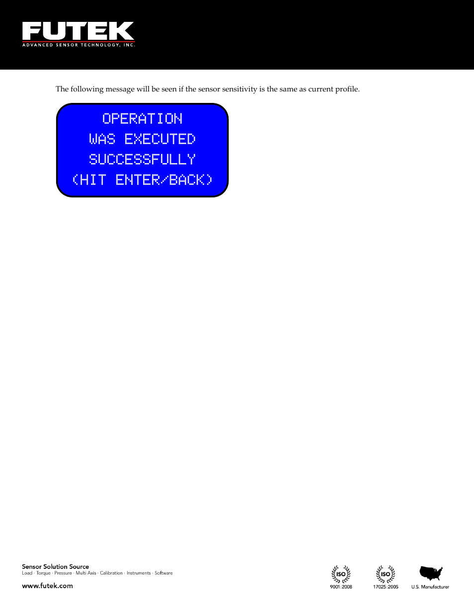 FUTEK IHH500 Series User Manual | Page 42 / 127
