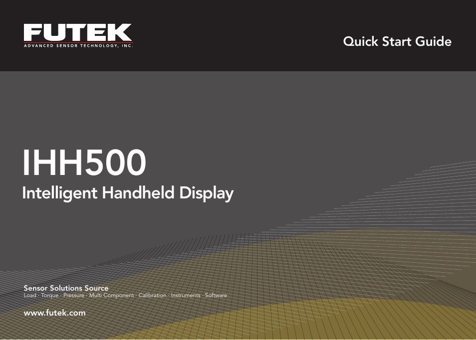 FUTEK IHH500 Series User Manual | 24 pages