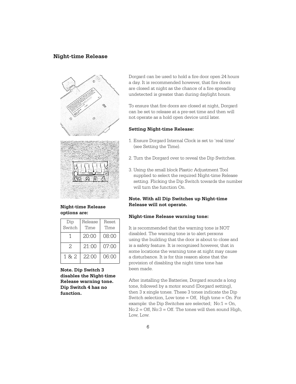 Hoyles Dorgard Fire Door Retainer User Manual | Page 7 / 20