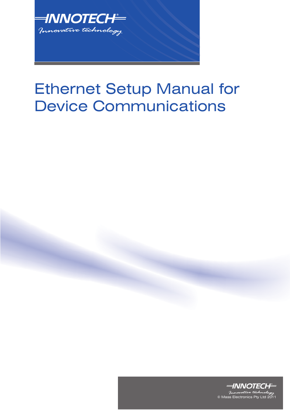 Innotech Device Communications User Manual | 42 pages