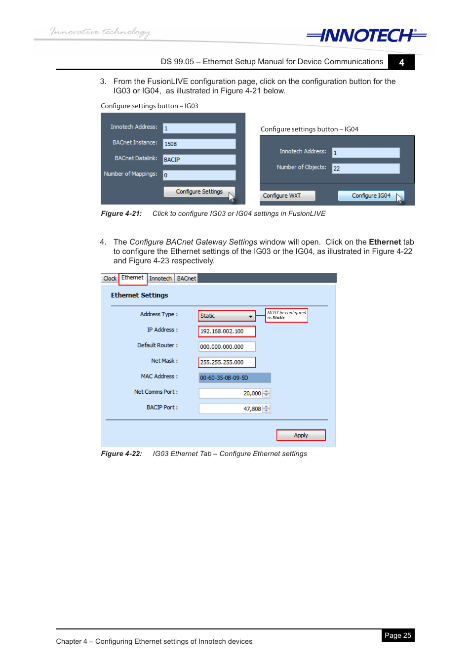 Innotech Device Communications User Manual | Page 33 / 42