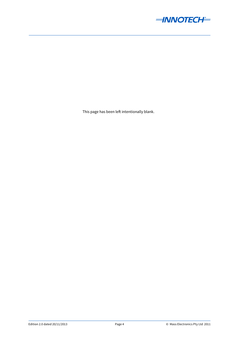 Innotech Maxim User Manual | Page 4 / 60
