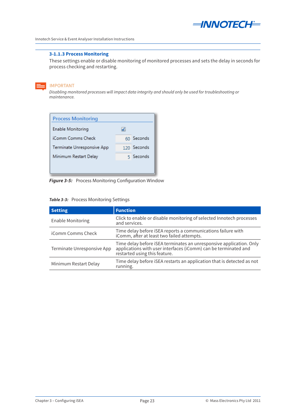 Innotech iSEA User Manual | Page 23 / 44