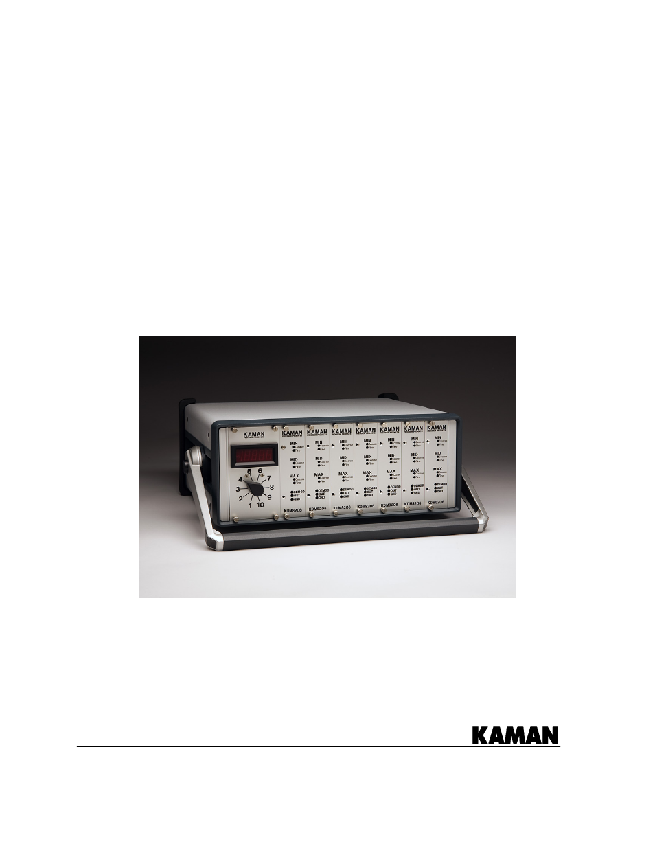 Kaman KDM-8206 User Manual | 27 pages
