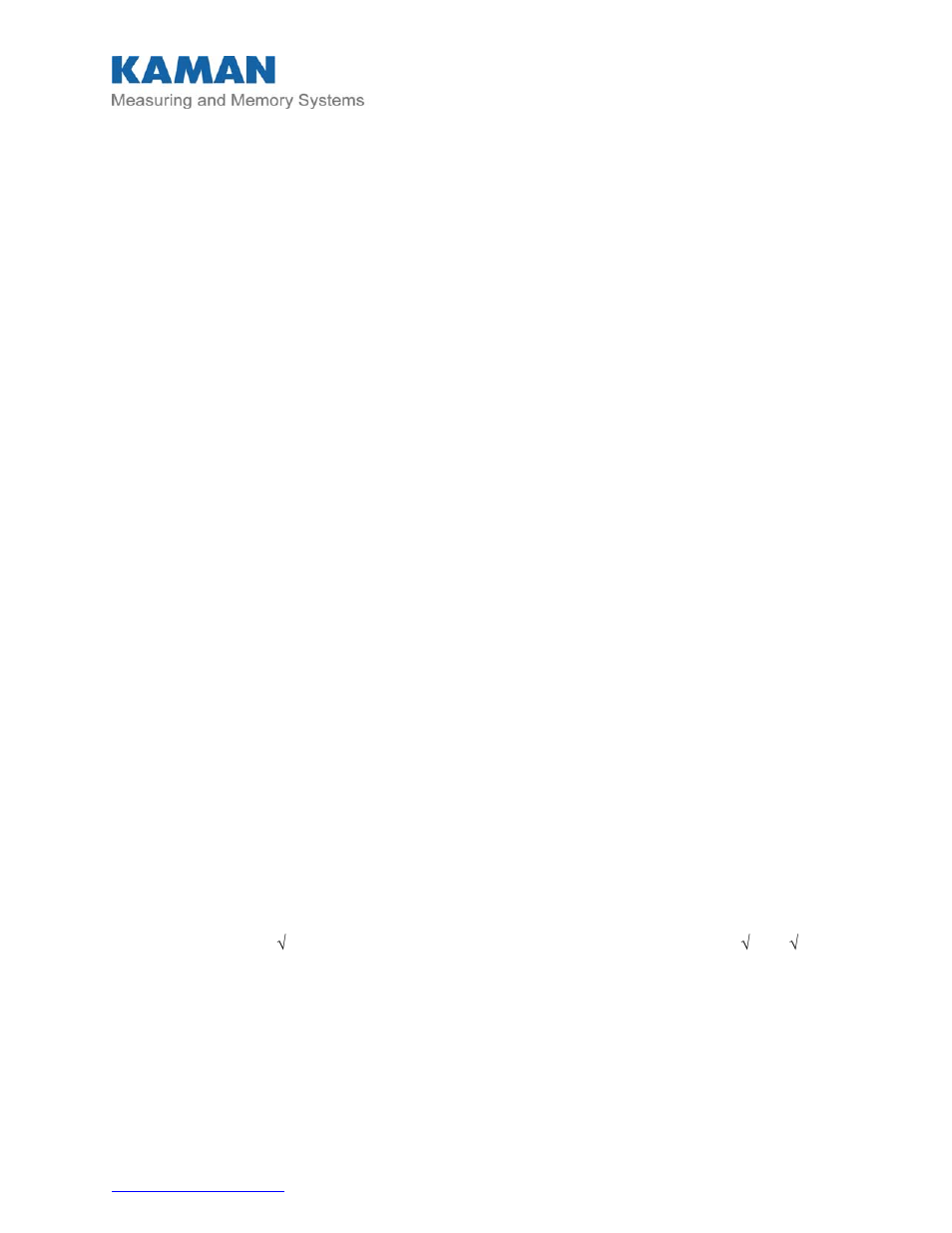 Appendix c terminology | Kaman DIT-5200L User Manual | Page 18 / 18