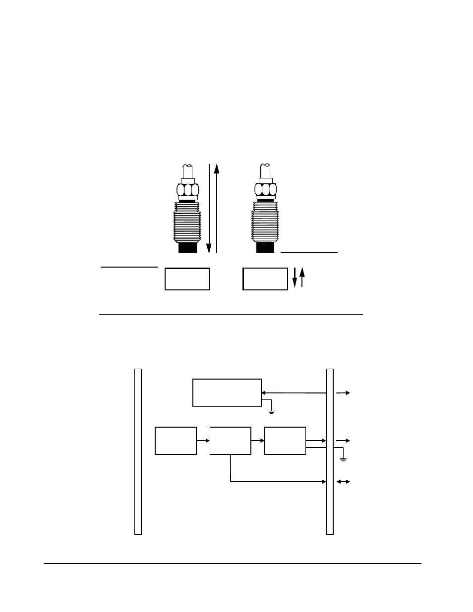 System configuration, Reference plane reference plane target target | Kaman KD-2300 User Manual | Page 11 / 44