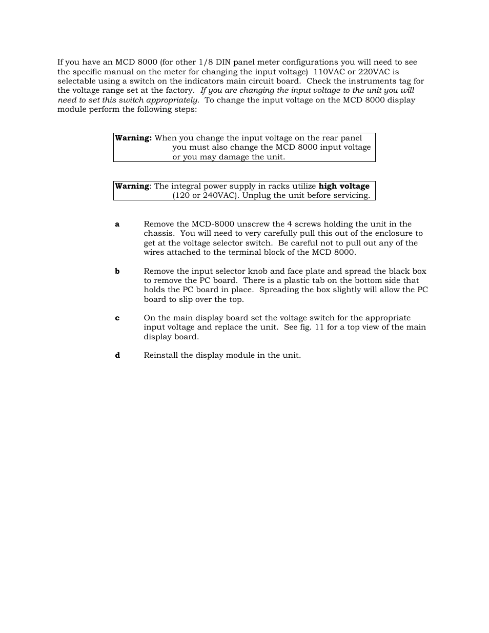 Kaman 8000 Enclosures User Manual | Page 21 / 55