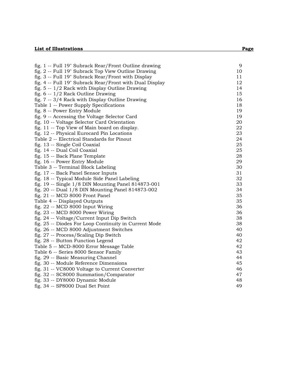 Kaman 8000 Enclosures User Manual | Page 6 / 55