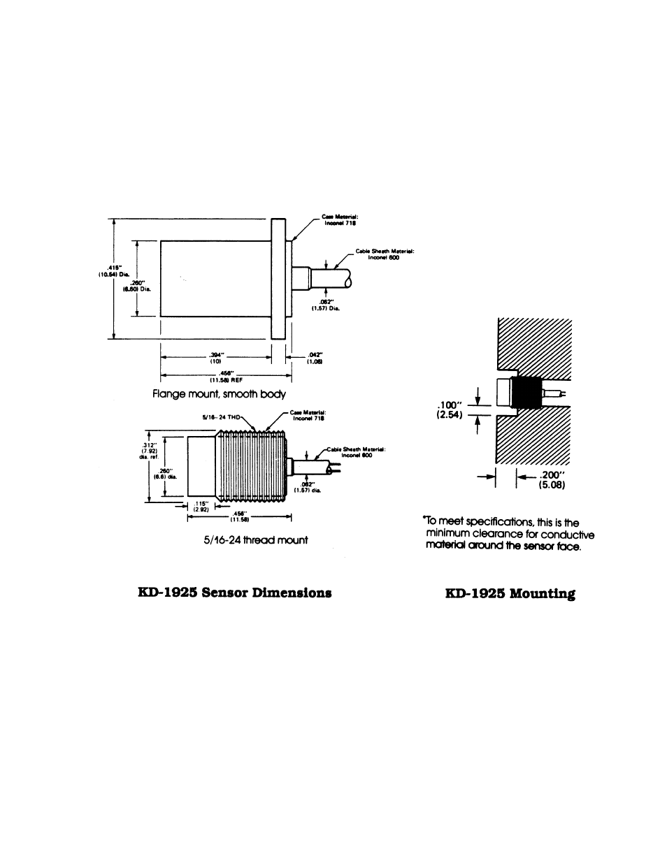 Kaman Extreme Environment Sensors User Manual | Page 22 / 24