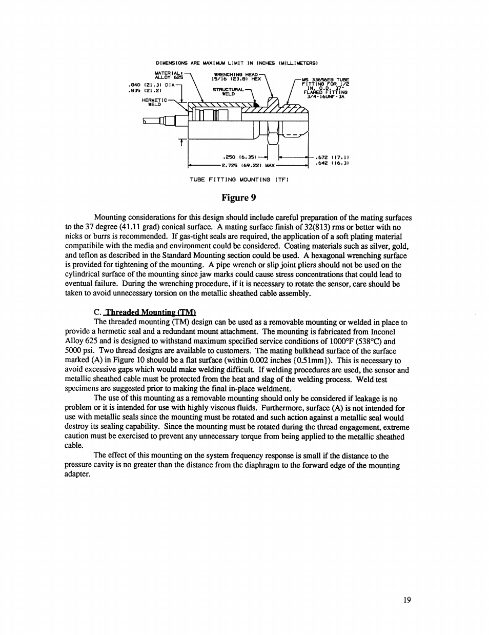 Kaman Extreme Environment Sensors User Manual | Page 23 / 43