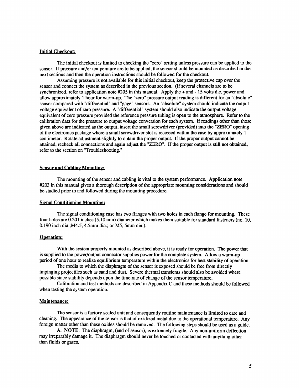 Kaman Extreme Environment Sensors User Manual | Page 9 / 43