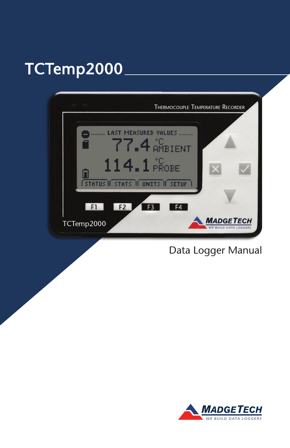 MadgeTech TCTemp2000 Data Logger User Manual | 38 pages