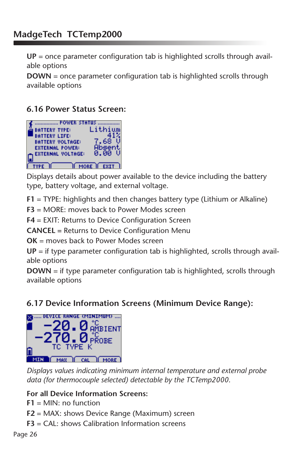 MadgeTech TCTemp2000 Data Logger User Manual | Page 27 / 38